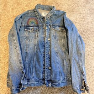 Old Navy Light Blue Denim Boyfriend Jacket